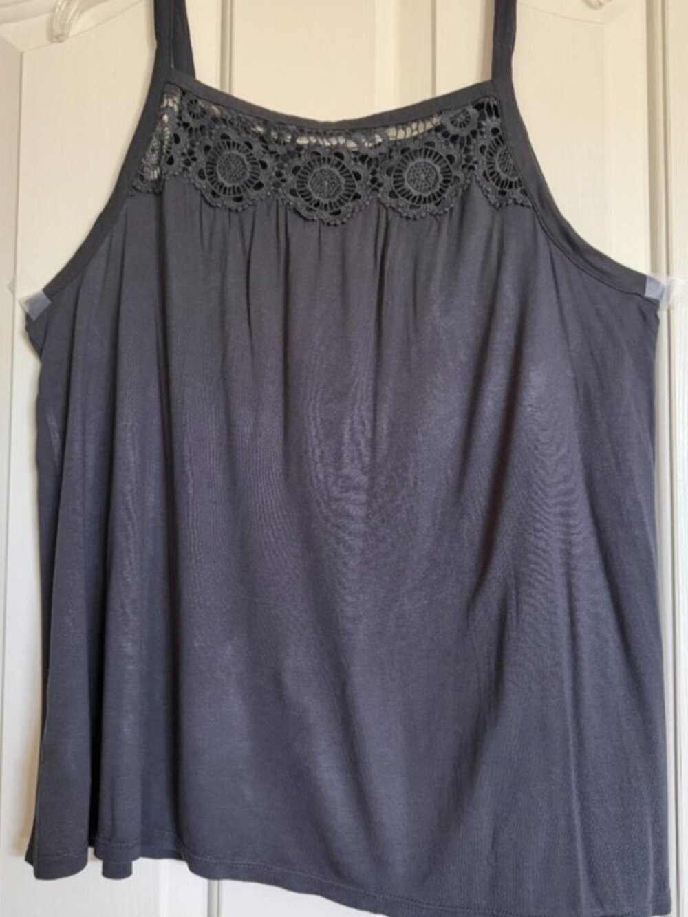 NWT Loft Size L Tank Top with Lace Trim